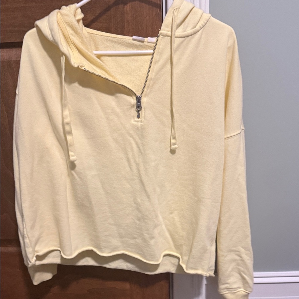 GAP Light Yellow Women's Hoodie